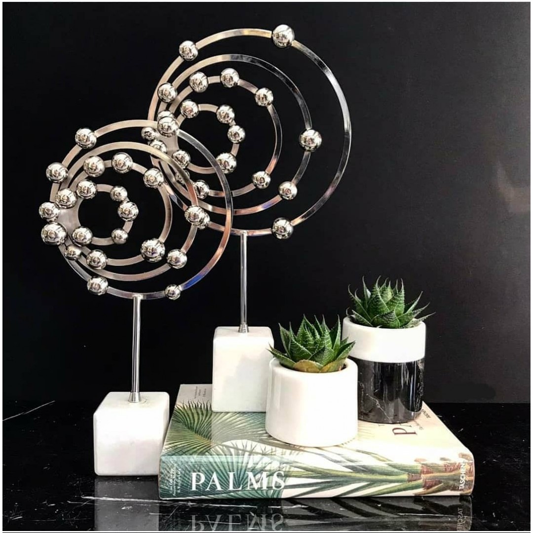 Gezegen Dekor Gümüş